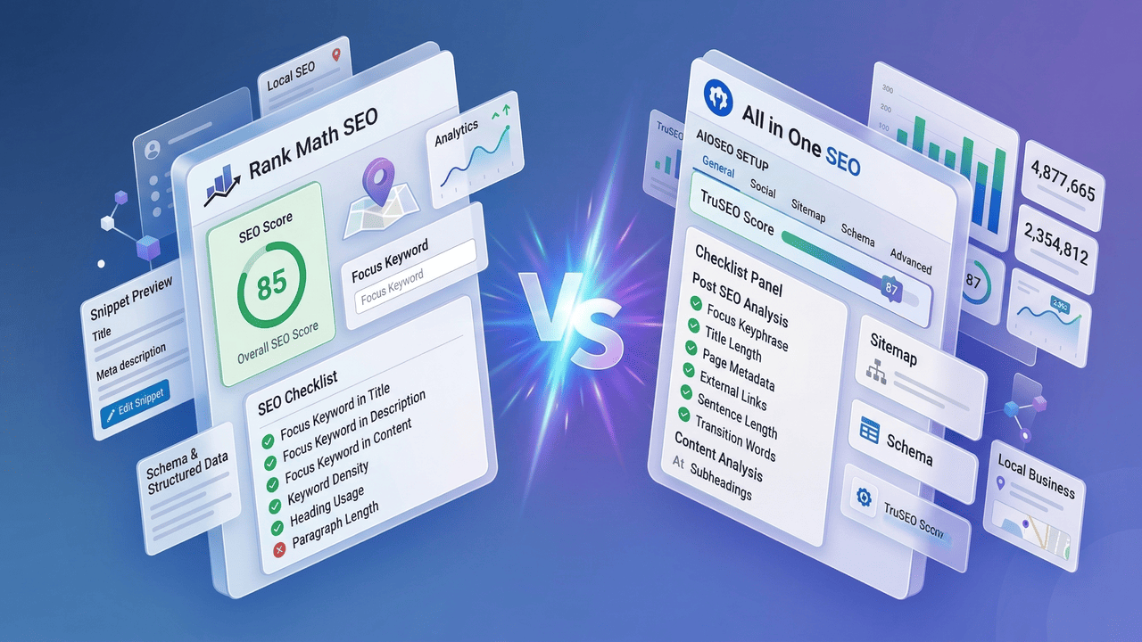 Rank Math SEO vs All-In-One SEO